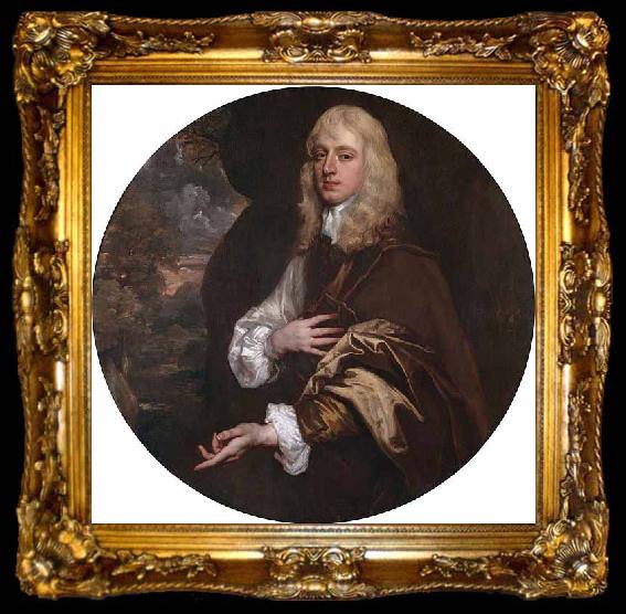 framed  Sir Peter Lely Charles Dormer, 2nd Earl of Carnarvon, ta009-2